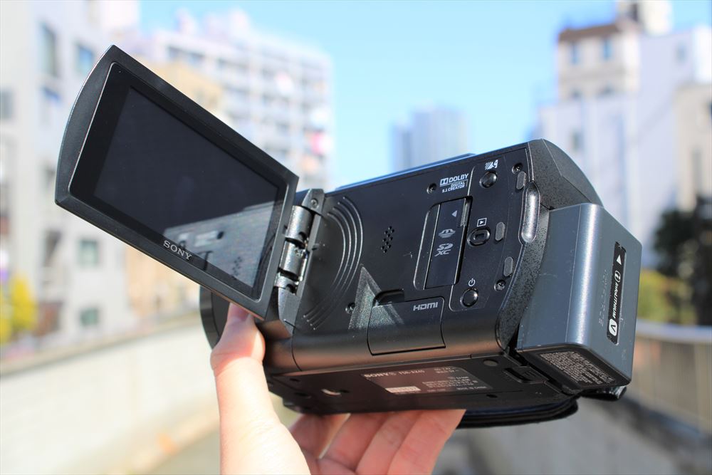 SONY 4Kビデオカメラ FDR-AX40 2泊3日～