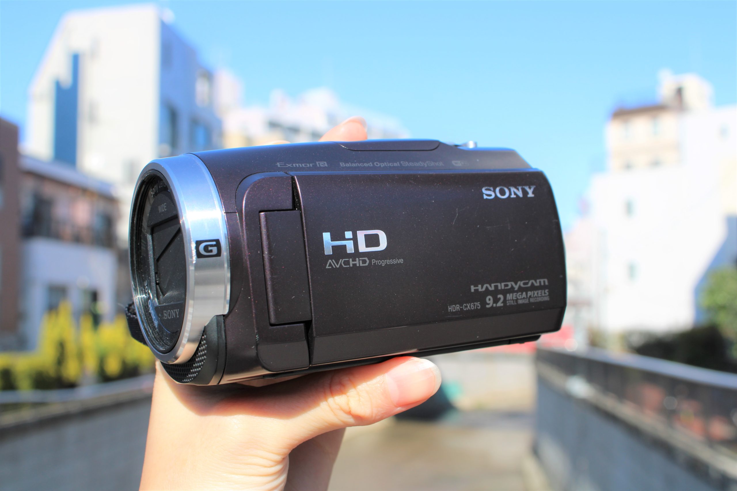 [格安レンタル] SONY ビデオカメラ HDR-CX675 2泊3日～