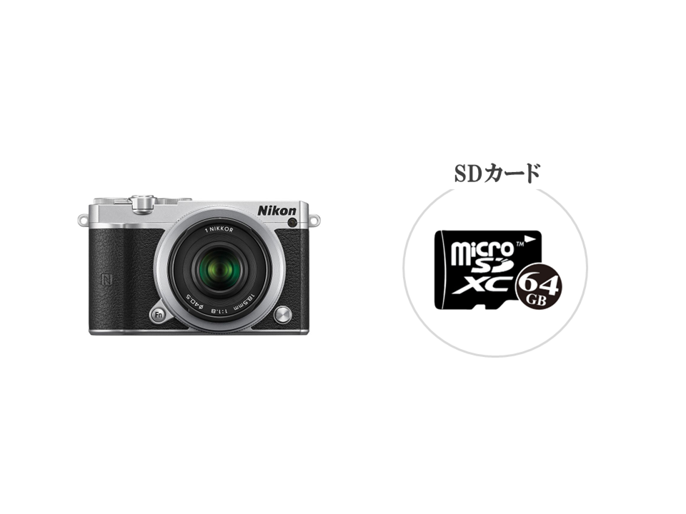 NIKON Nikon1 J5 レンズキット ミラーレス一眼カメラ 2泊3日～ ニコン [格安レンタル]