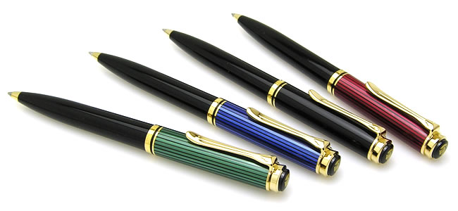 タイムセール開催中 ペリカン　スーべレーン　K805 ブルーストライプ　青縞　ボールペン 筆記具