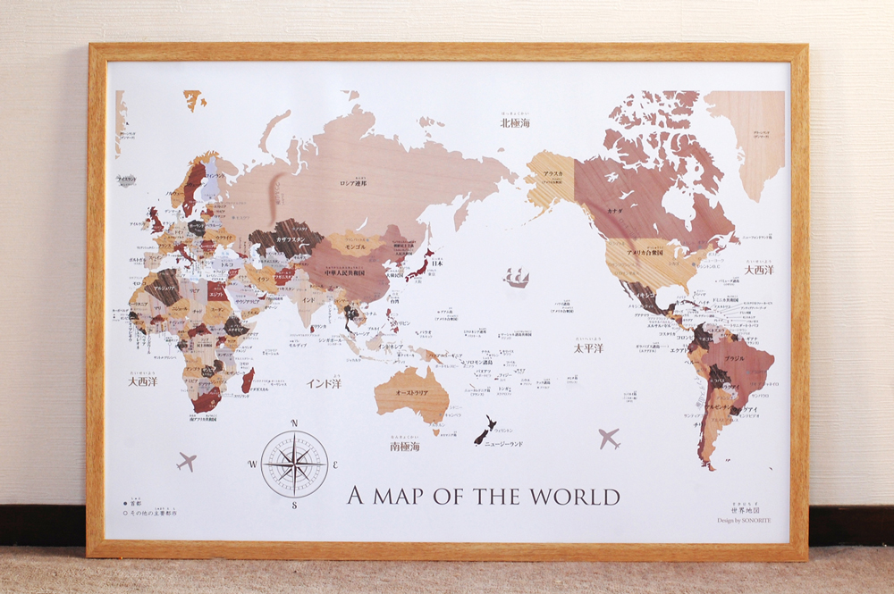 正規品質保証】 ポスター 世界地図 インテリア 海外 旅行 英語 学習 語学 勉強 子ども 壁紙