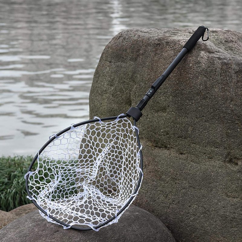 タモ網　釣り　コンパクト　軽量　持ち運び　人気　小魚ランディングネット川遊び